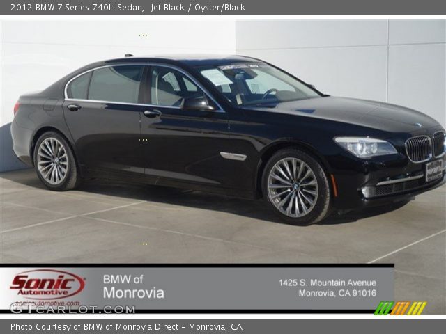 2012 BMW 7 Series 740Li Sedan in Jet Black