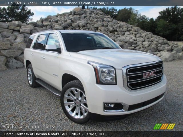 2015 GMC Yukon SLT 4WD in White Diamond Tricoat