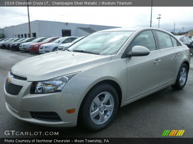 2014 Chevrolet Cruze LT in Champagne Silver Metallic