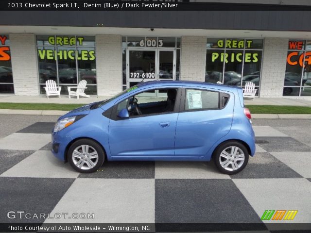 2013 Chevrolet Spark LT in Denim (Blue)