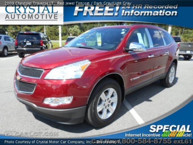2009 Chevrolet Traverse LT in Red Jewel Tintcoat