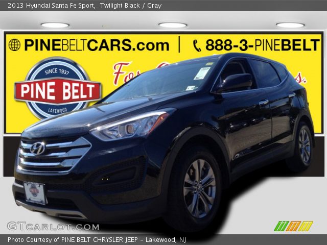 2013 Hyundai Santa Fe Sport in Twilight Black