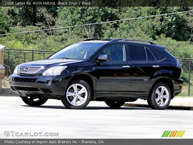 2008 Lexus RX 400h Hybrid in Black Onyx