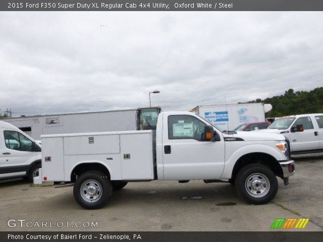 2015 Ford F350 Super Duty XL Regular Cab 4x4 Utility in Oxford White