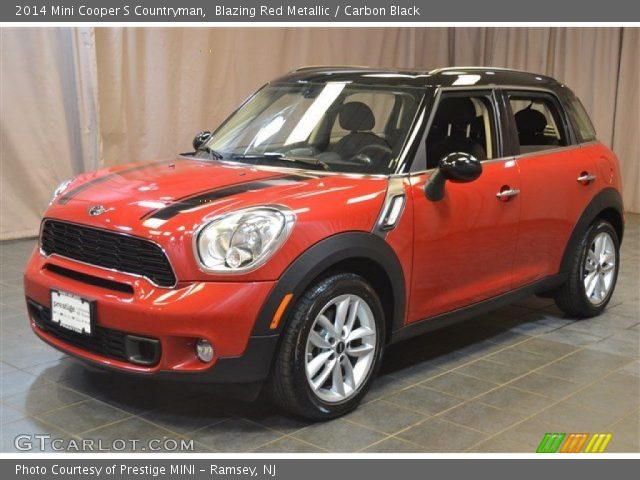 2014 Mini Cooper S Countryman in Blazing Red Metallic