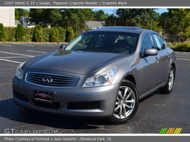 2007 Infiniti G 35 x Sedan in Platinum Graphite Metallic