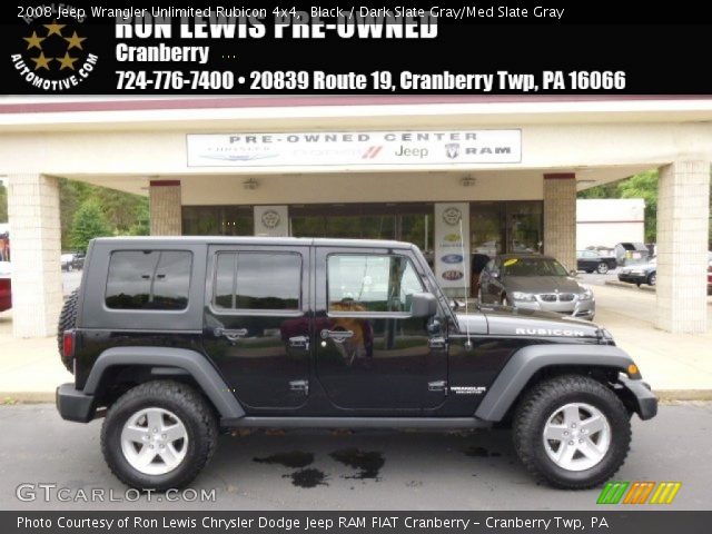 2008 Jeep Wrangler Unlimited Rubicon 4x4 in Black