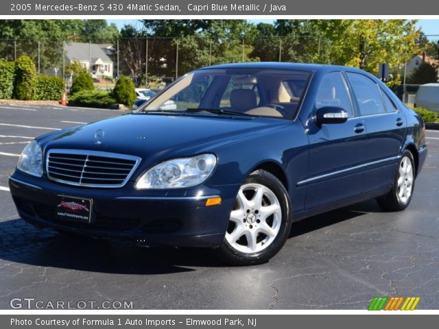 2005 Mercedes-Benz S 430 4Matic Sedan in Capri Blue Metallic