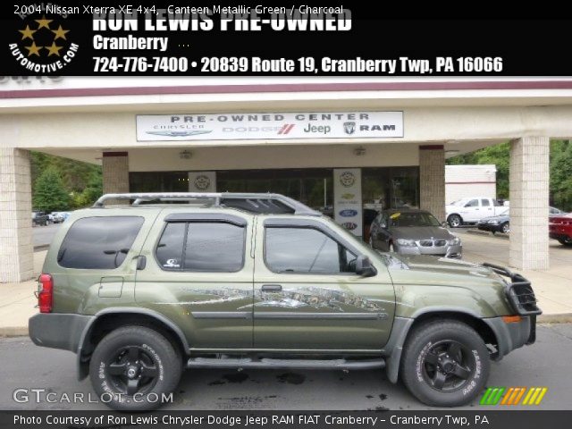 2004 Nissan Xterra XE 4x4 in Canteen Metallic Green
