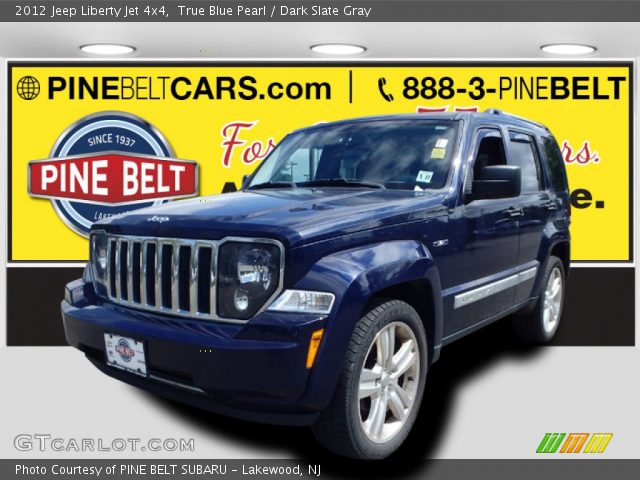2012 Jeep Liberty Jet 4x4 in True Blue Pearl