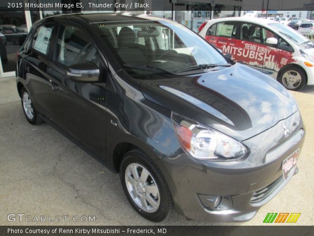 2015 Mitsubishi Mirage ES in Thunder Gray