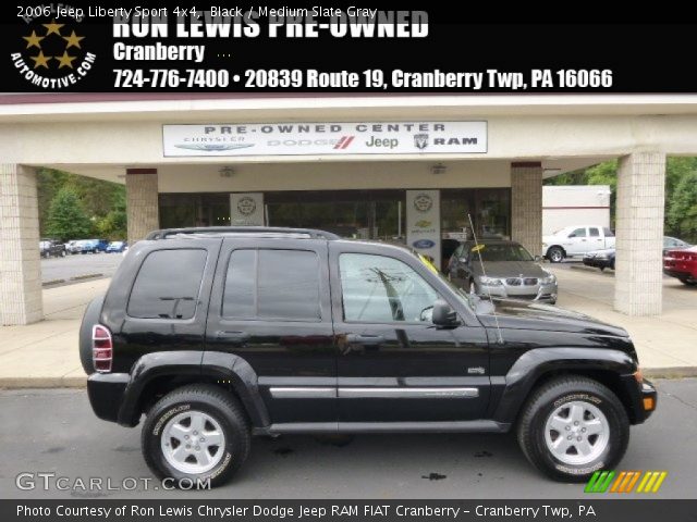 2006 Jeep Liberty Sport 4x4 in Black