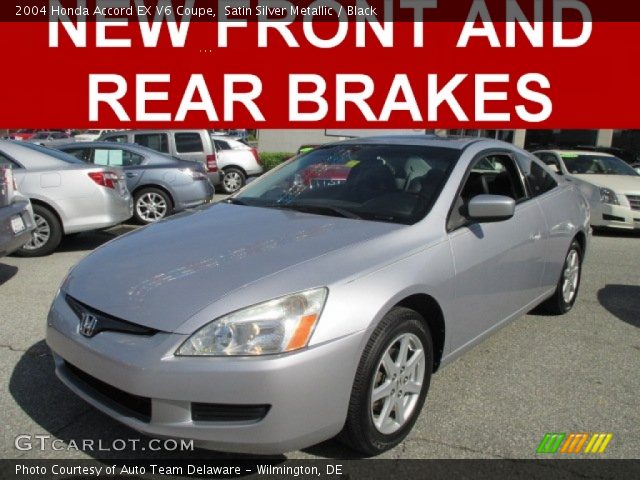 2004 Honda Accord EX V6 Coupe in Satin Silver Metallic