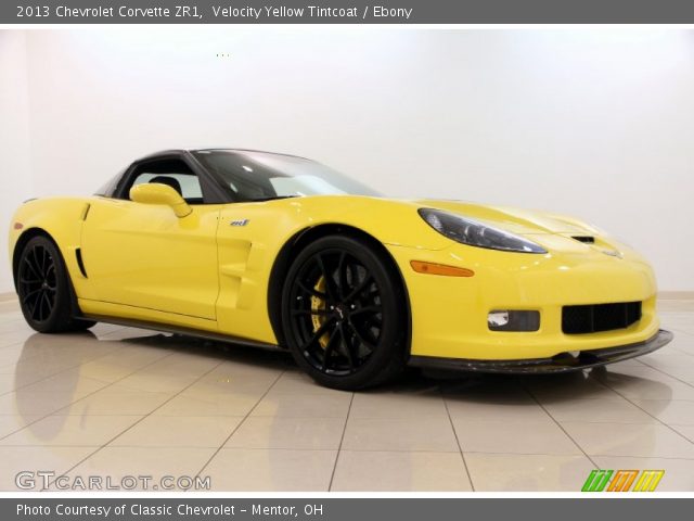 2013 Chevrolet Corvette ZR1 in Velocity Yellow Tintcoat