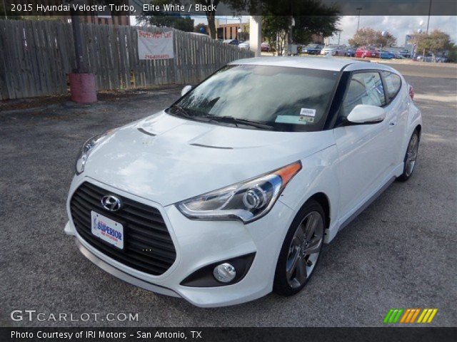 2015 Hyundai Veloster Turbo in Elite White
