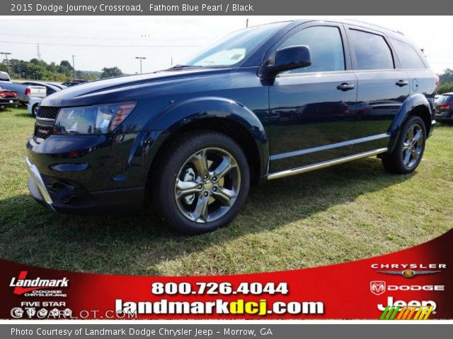 2015 Dodge Journey Crossroad in Fathom Blue Pearl