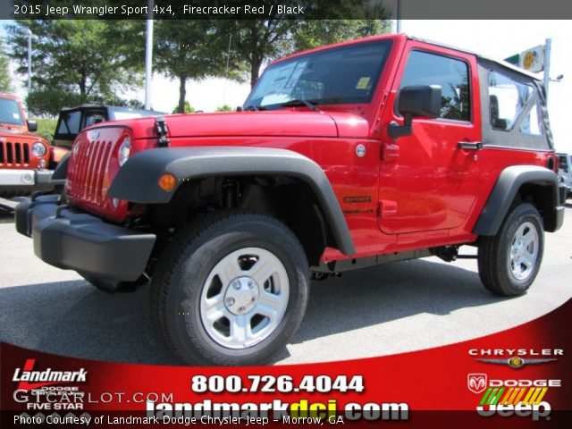 2015 Jeep Wrangler Sport 4x4 in Firecracker Red