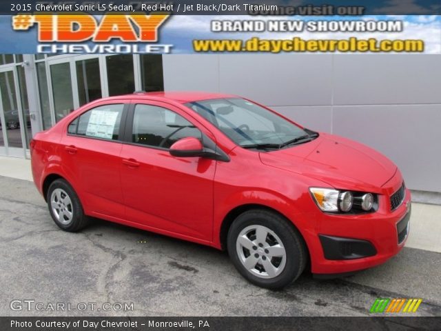 2015 Chevrolet Sonic LS Sedan in Red Hot