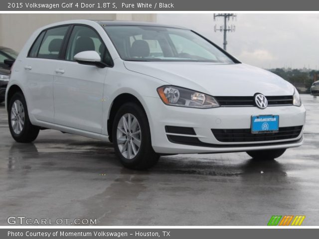 2015 Volkswagen Golf 4 Door 1.8T S in Pure White