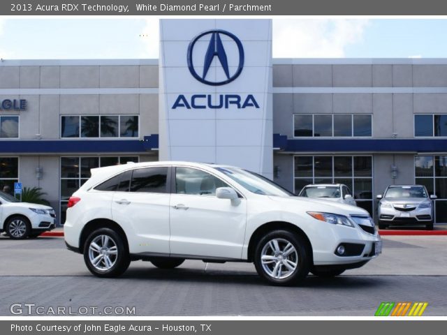 2013 Acura RDX Technology in White Diamond Pearl