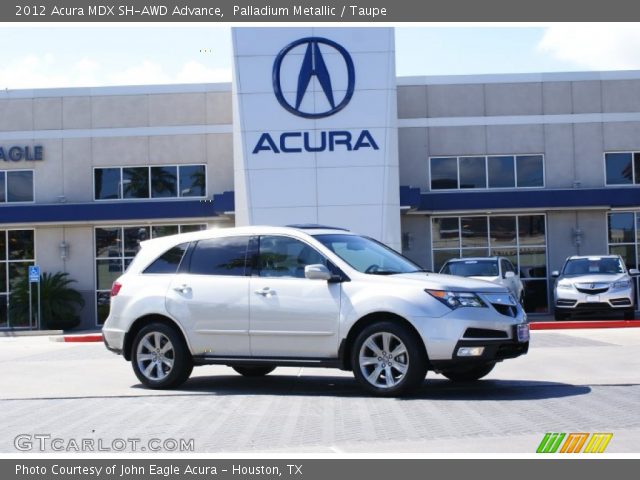2012 Acura MDX SH-AWD Advance in Palladium Metallic