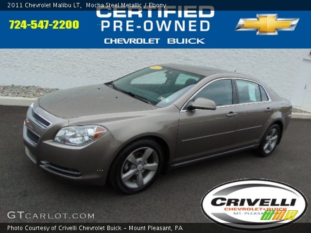 2011 Chevrolet Malibu LT in Mocha Steel Metallic