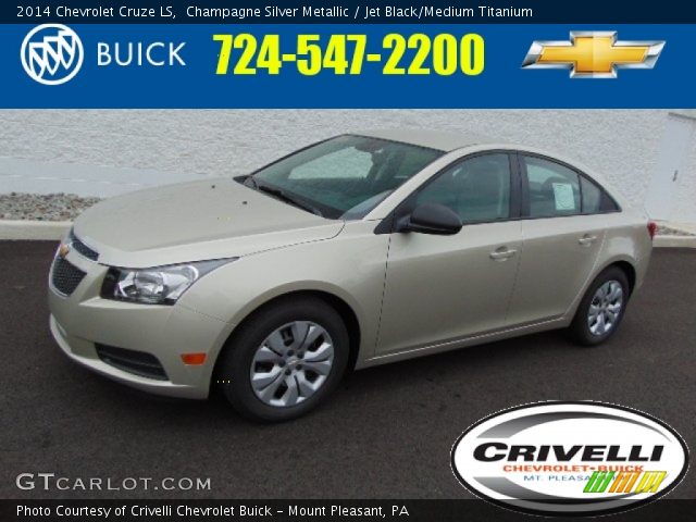 2014 Chevrolet Cruze LS in Champagne Silver Metallic