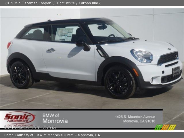 2015 Mini Paceman Cooper S in Light White