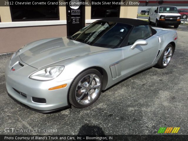 2012 Chevrolet Corvette Grand Sport Convertible in Blade Silver Metallic