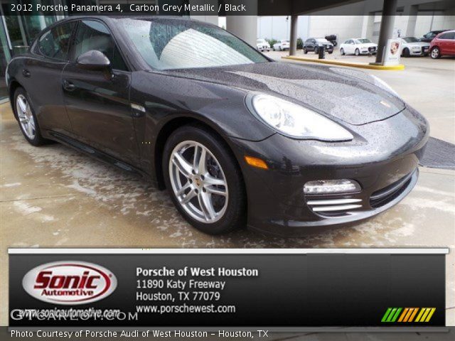 2012 Porsche Panamera 4 in Carbon Grey Metallic