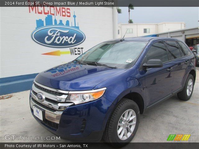 2014 Ford Edge SE in Deep Impact Blue