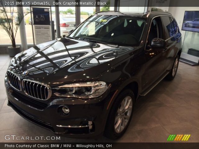 2015 BMW X5 xDrive35i in Dark Graphite Metallic