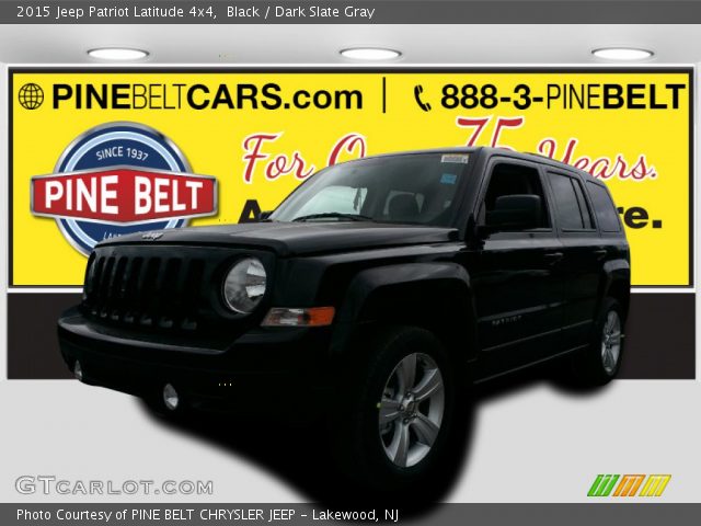 2015 Jeep Patriot Latitude 4x4 in Black