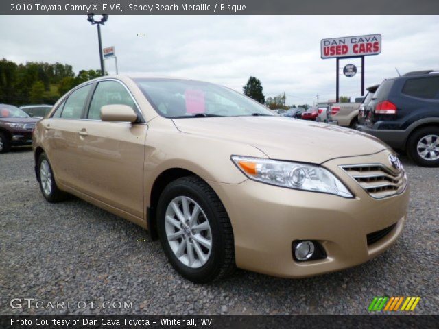 2010 Toyota Camry XLE V6 in Sandy Beach Metallic