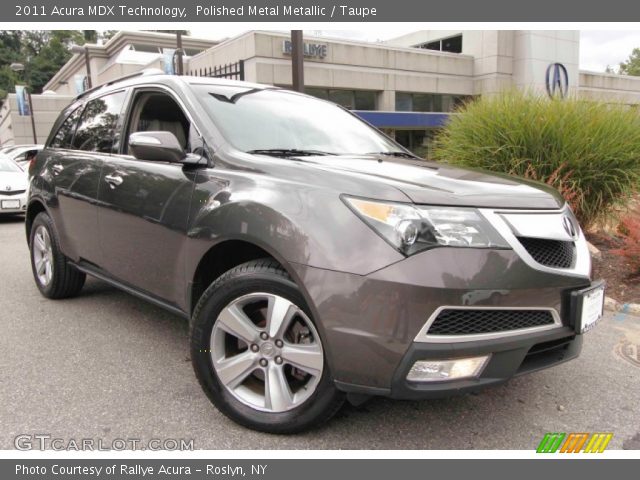 2011 Acura MDX Technology in Polished Metal Metallic