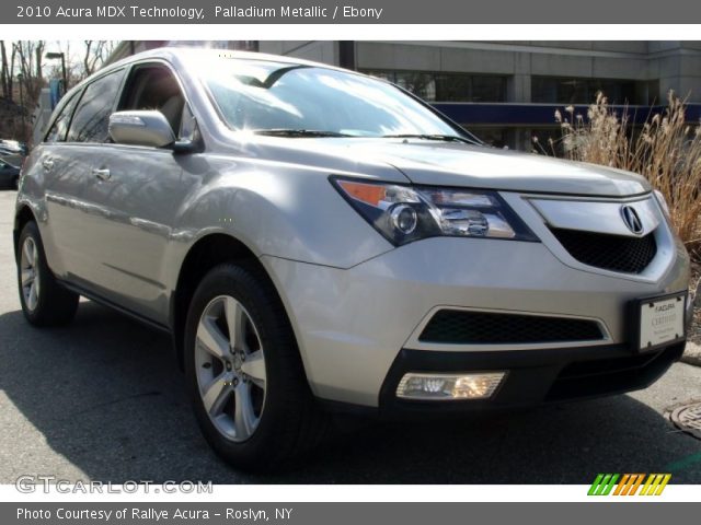 2010 Acura MDX Technology in Palladium Metallic