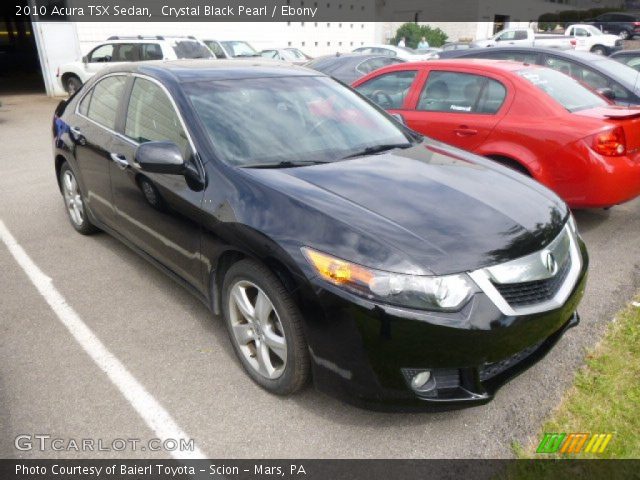 2010 Acura TSX Sedan in Crystal Black Pearl