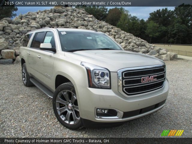 2015 GMC Yukon XL SLT 4WD in Champagne Silver Metallic