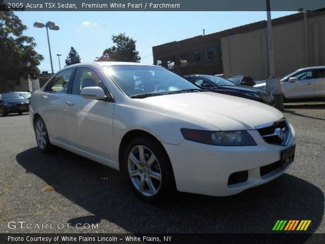 2005 Acura TSX Sedan in Premium White Pearl