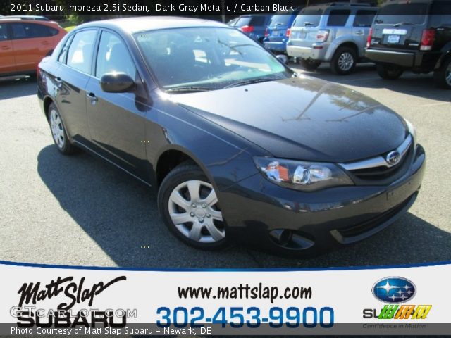 2011 Subaru Impreza 2.5i Sedan in Dark Gray Metallic