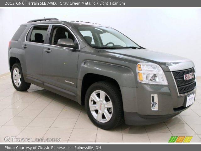 2013 GMC Terrain SLE AWD in Gray Green Metallic