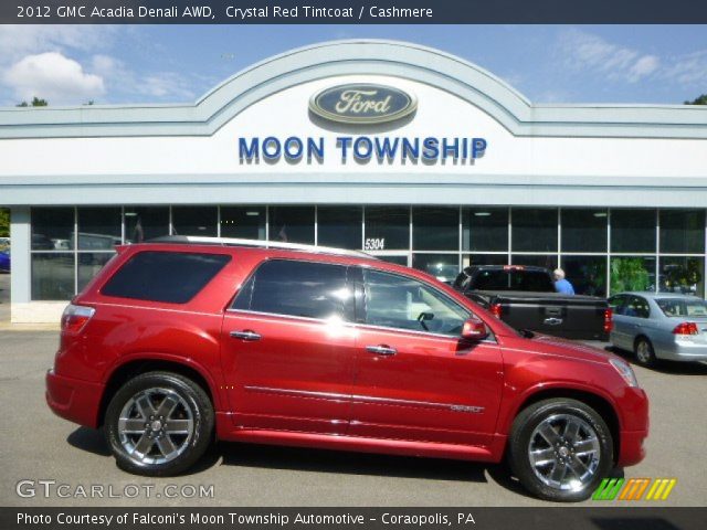 2012 GMC Acadia Denali AWD in Crystal Red Tintcoat