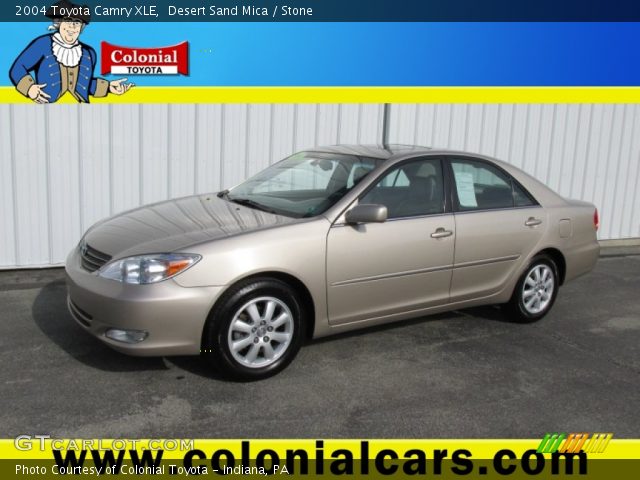 2004 Toyota Camry XLE in Desert Sand Mica