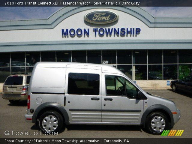 2010 Ford Transit Connect XLT Passenger Wagon in Silver Metallic