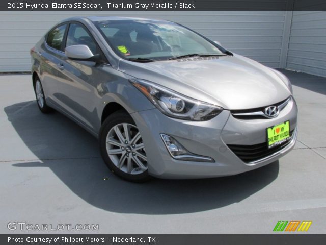 2015 Hyundai Elantra SE Sedan in Titanium Gray Metallic