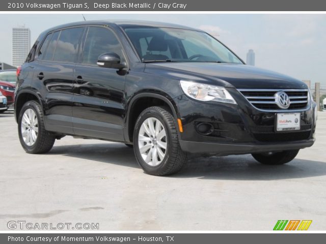2010 Volkswagen Tiguan S in Deep Black Metallic