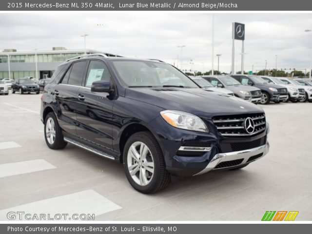 2015 Mercedes-Benz ML 350 4Matic in Lunar Blue Metallic