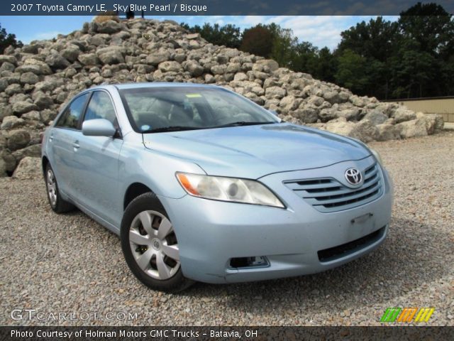 2007 Toyota Camry LE in Sky Blue Pearl