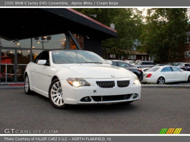 2005 BMW 6 Series 645i Convertible in Alpine White