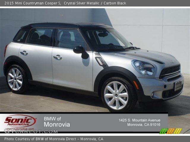 2015 Mini Countryman Cooper S in Crystal Silver Metallic